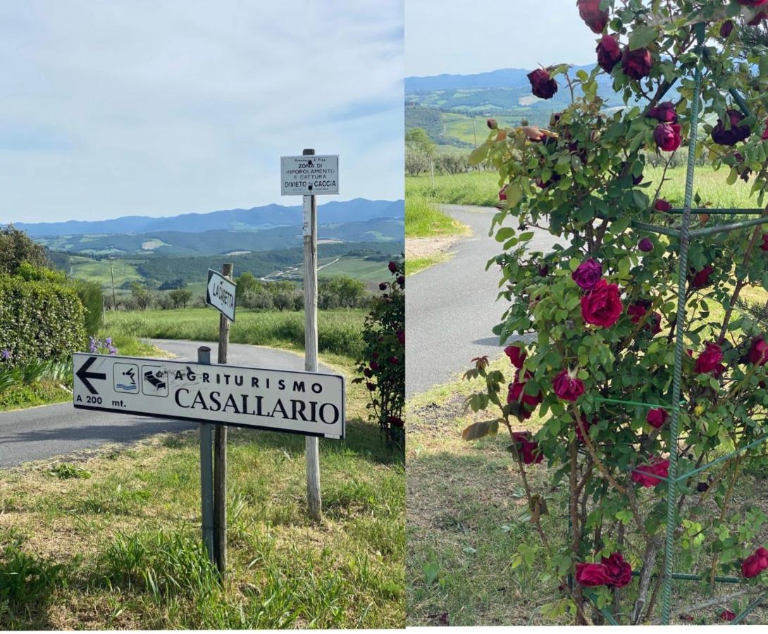 Agriturismo Casallario Volterra Exteriör bild